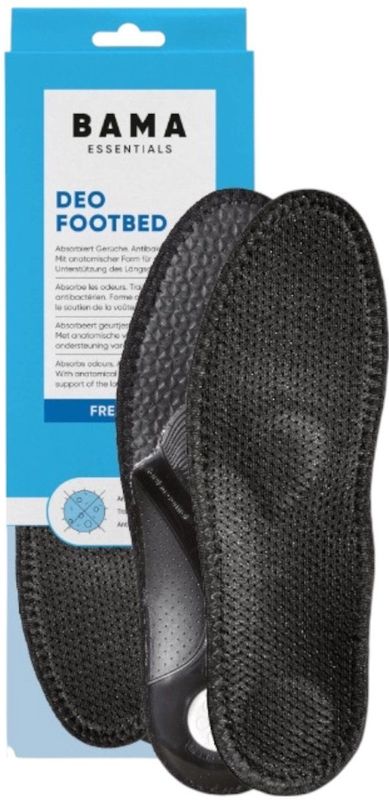 Bama - Deo Footbed - Inlegzolen - Katoen - Ademend - Geurneutraliserend