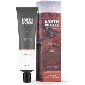 Coloration permanente Earth Nudes 6.647 - Grand Canyon Red 60ml, Kin Cosmetics, Femme
