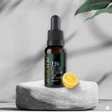 Dutch Hemp CBD-olie 7,5% - 20 ml - Lemon - Full spectrum