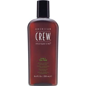 American Crew - 3-in-1 Tea Tree shampoo, conditioner, body wash
