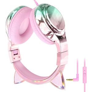 Koptelefoon kinderen met draad - Kinderkoptelefoon - Bedrade hoofdtelefoon - Veilig volume - School - Tablet - Laptop - Reizen - Muziek luisteren