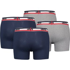 BOXERS 4-pack Levi's Sportswear Logo herenboxershorts, ondergoed gemaakt van biologisch katoen