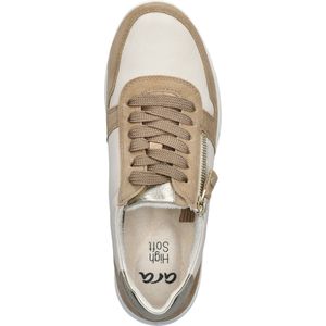 Ara Sapporo dames sneaker - Beige multi - Maat 37,5