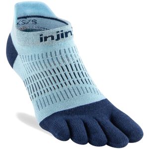 Injinji - Run Lightweight No-Show - Lichtblauw - Sokken