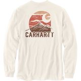 Carhartt - Mountain Graphic - T-Shirt - Wit - Longsleeve