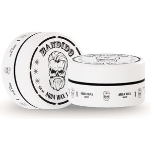 Bandido Aqua Wax 1 – Haarwax op waterbasis – Hold 3/10 & Shine 9/10 – 150 ml – Voor normaal & dun haar – Mannelijke geur
