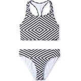 O´neill Snsc Bikini Wit,Zwart 11-12 Years Meisjes