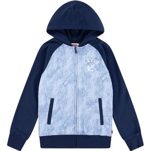 Levi's - Trompe L'oeil Hoodie - Blauw - Katoen