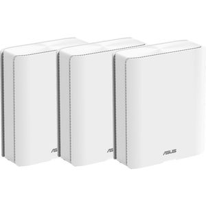 ASUS ZenWiFi BQ16 - Mesh WiFi - Router - WiFi 7 - Quad-Band - 25000 Mbps - 3-Pack