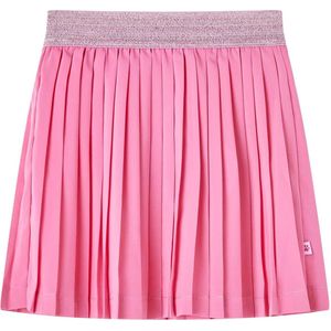 vidaXL - Kinderplooirok - met - print - 128 - roze