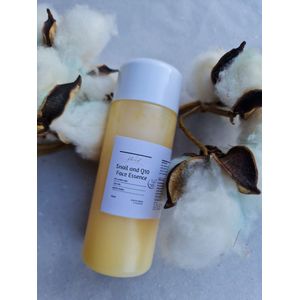 Biologische 20% slakkenslijm gezicht elixir met Q10 Co-enzym - verhelderd en verjongd - peptide - 100ml