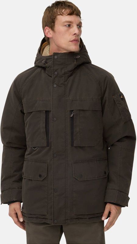 camel active - Winterjas - Donkerbruin - Met Zakken