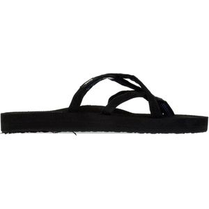 Teva Olowahu Slippers zwart Textiel - Maat 43
