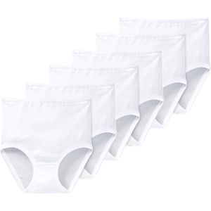 Schiesser Dames tailleslip 6 pack Original Classics fijnrib