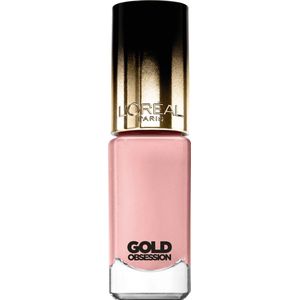 L’Oréal Paris Make-Up Designer Color Riche Collection Exclusive Gold Obsession 37 nagellak 5 ml Roze