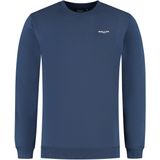 Ballin sweater met backprint blauw