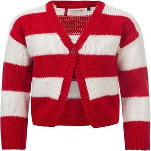 Looxs Revolution 2131-7337-283 Meisjes Sweater/Vest - Maat 110 - rood van nnb