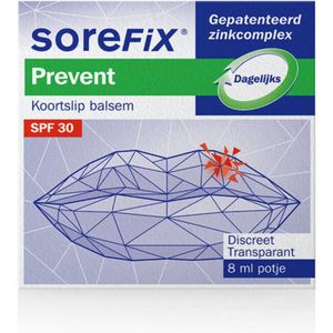 Sorefix Prevent - Koortslip Balsem - 2 x 8 ml - Voordeelverpakking