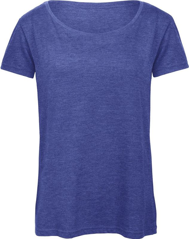 B&C Triblend - Dames-T-shirt - Ronde Hals - Gecertificeerd STANDARD 100