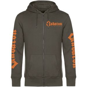 Sabaton Legends Vest met capuchon groen S Katoen -