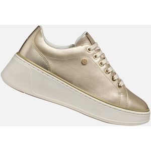 Geox - Sunnetty A - Sneakers - Lichtgrijs - Rubberen Zool - Traagschuim Inlegzool