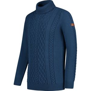 Travelin' Coltrui Oulu Heren - Gebreid kabelpatroon - Met turtle neck