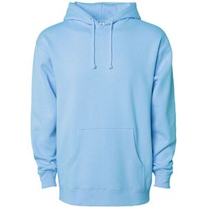 Men´s Heavyweight Hoodie met capuchon Blue Aqua - XS