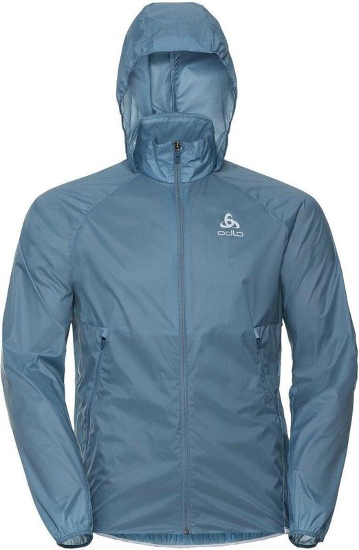 Odlo M Jacket Zeroweight Dual Dry Water Resistant Blauw M