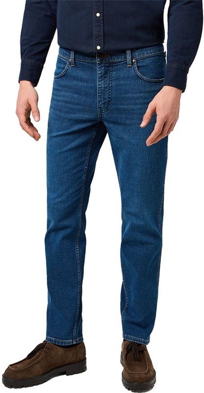 Wrangler - Greensboro - Spijkerbroek - Blauw - Regular Straight Fit
