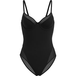 Wolford Bodysuit Dames Body (lingerie) - black - Maat S Cup C