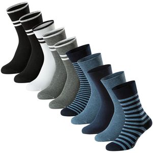 Schiesser Heren sokken 10 pack Bluebird