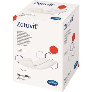 Hartmann - Zetuvit - steriel absorberende verband - 10 x 10cm
