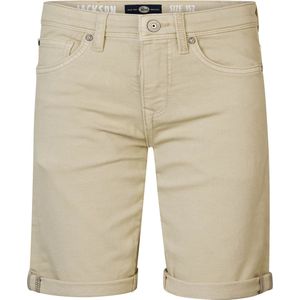 Petrol Industries - Jongens Gekleurde Denim Short Shoreity - Bruin - Maat 152