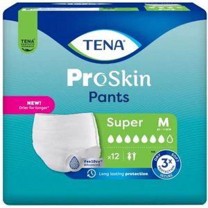 TENA ProSkin Pants Super - Incontinentiebroekjes - 1 pak van 12 stuks