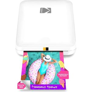 Step Slim Instant Mobile Photo Printer – Wirelessly print 5 x 7.5cm photos on Zinc Paper with iOS and Android Devices