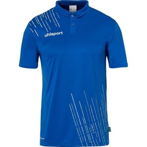Uhlsport Score 26 Polo Heren - Royal / Wit | Maat: L