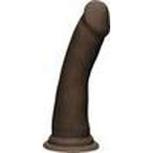 Doc Johnson Slim D - Realistische ULTRASKYN Dildo - 15 cm chocolate