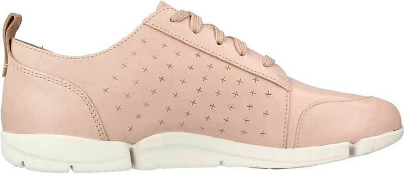 Clarks - Triamelia Edge - Sneakers - Roze - Leer
