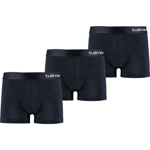 Apollo jongens boxershorts bamboo - maat 134/140 - 3-pack - marine