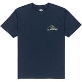 QUIKSILVER - Light Waves - T-shirt - Marineblauw - Katoen