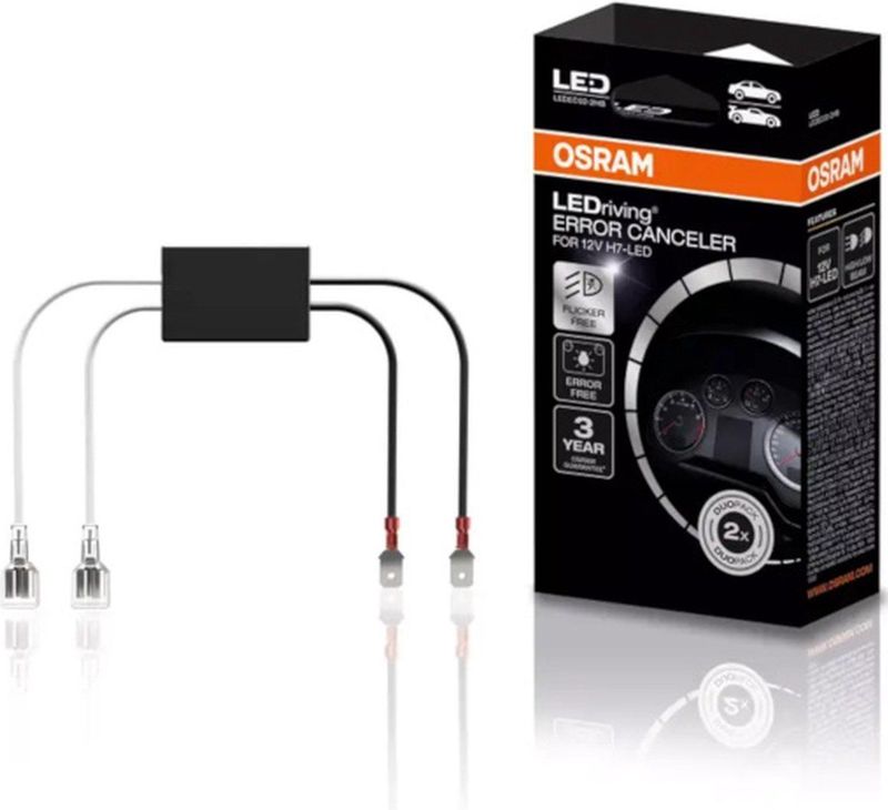 Adapter - Voor Automodellen - Geschikt voor LED-Lampen - Voorkomt Foutmeldingen