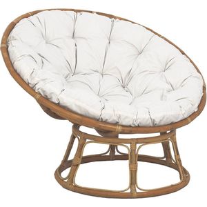 sweeek - Papasan fauteuil in rotan, palaos, ø113cm