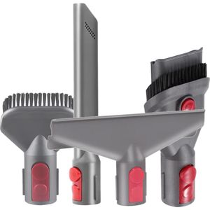 Opzetstukken set geschikt voor Dyson V8 V10 V11 V15 Steelstofzuiger - Mondstuk - Zuigmond - Borstel - Onderdelen Accessoires vervanging