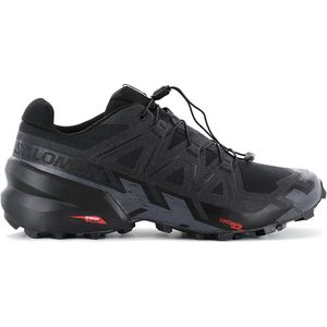 Salomon Speedcross 6 - Herren Wandelschoenen Outdoor Trail-Running Schoenen Zwart 417379 - Maat EU 44 2/3 UK 10