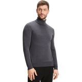 FALKE - Basic Roll Neck - Coltrui - Grijs - Heren