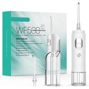 Equivera Waterflosser - Monddouche - Elektrisch Flosapperaat - Water Flosser - Waterflosser Draadloos - Water Flosser Draadloos - Draadloos en Oplaadbaar - Must have voor uw hygiëne!