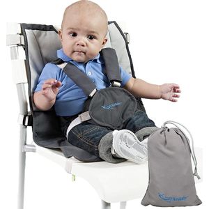 Flyebaby - minichair - kinderzitje - stoelverkleiner - harnasje - vliegtuigbedje