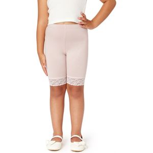 Merry Style Meisjes Leggings - Sport - Vrijetijdsbroek - Korte - Katoen - Poederroze - 158 - MS-MS10-434-LE