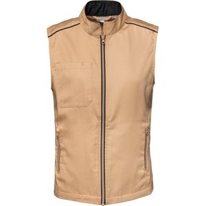 WK. Designed To Work Damesgilet Day To Day WK6149 - Camel / Black - 3XL