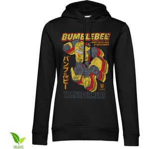 Transformers Bumblebee - Every Hero Has A Beginning Girls Damen Hoodie Black-S